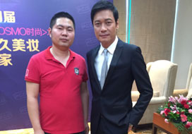 广州豪门国际与明星合影