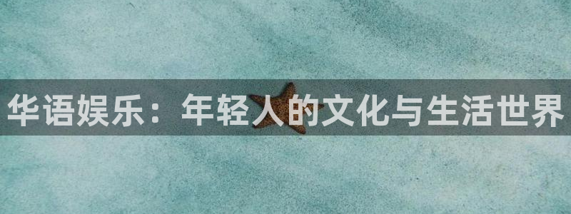 豪门国际：华语娱乐：年轻人的文化与生活世界