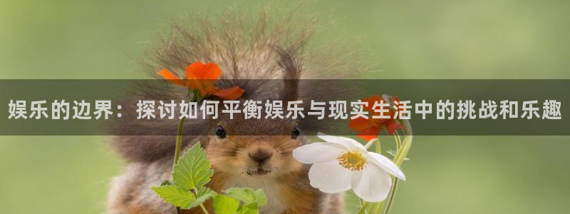 豪门国际com：娱乐的边界：探讨如何平衡娱乐与现实生活中的挑战和乐趣